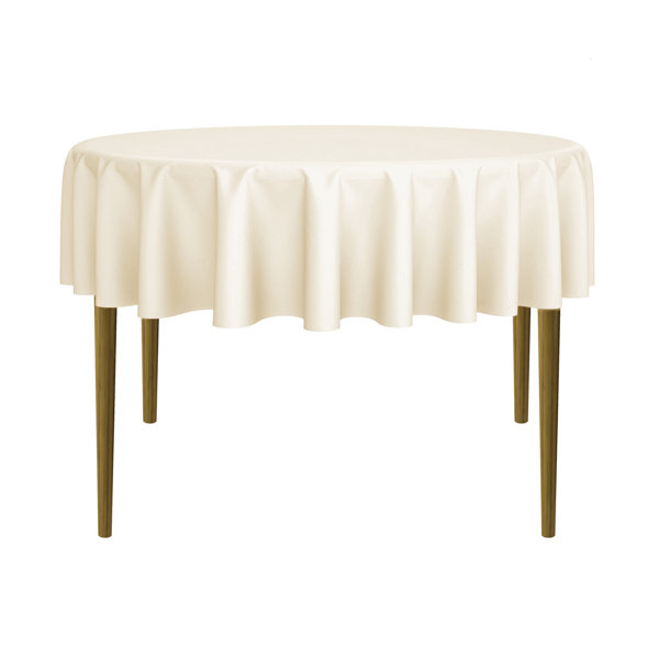 Lann's Linens Solid Color Round Tablecloth & Reviews Wayfair